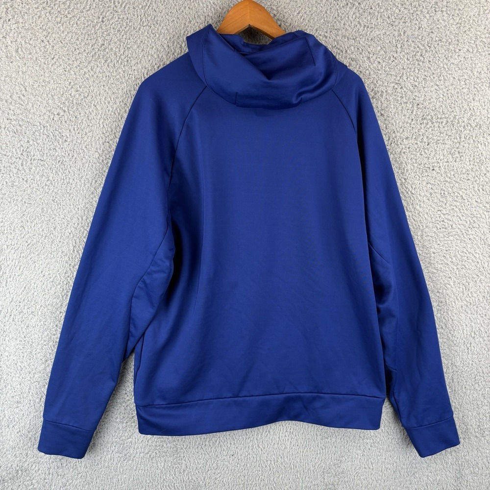 Nike Air Jordan Hoodie Mens XL Blue Jumpman Flight Sweatshirt Basketball - Picture 6 of 8
